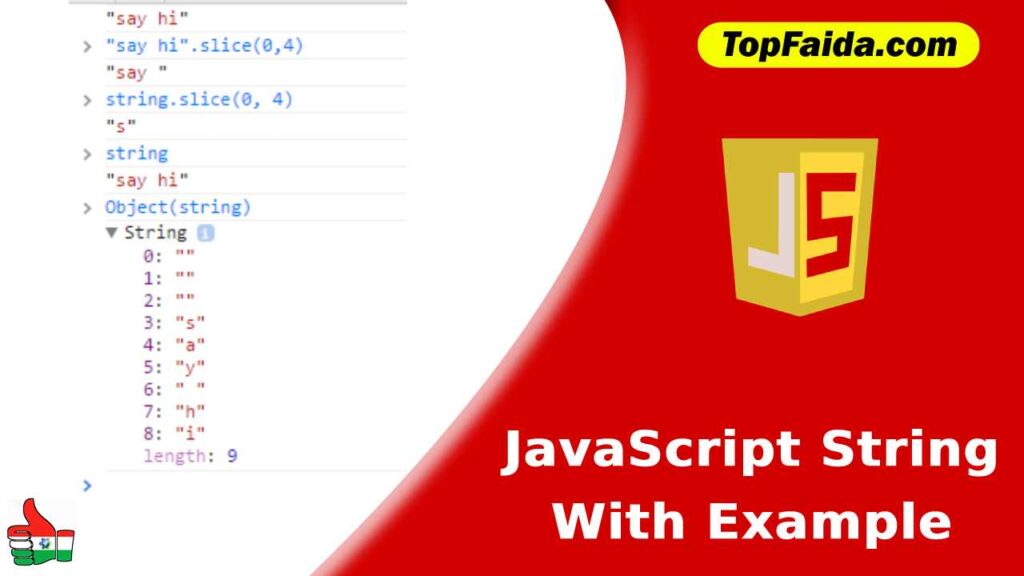 JavaScript-String-With-Example-And-Latest-Update