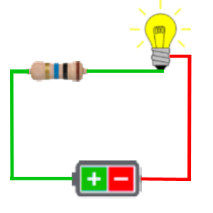 calculate resistance in ohm's with circuit